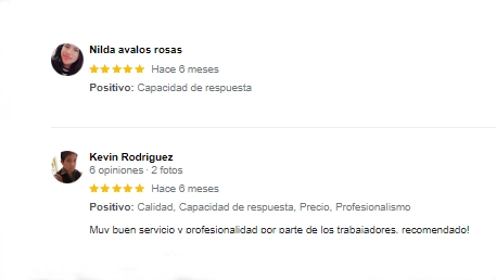 Opiniones mudanza Jesus Maria